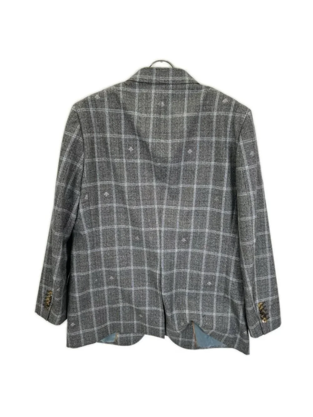 Gucci Gray Bee Check Suit Set 54